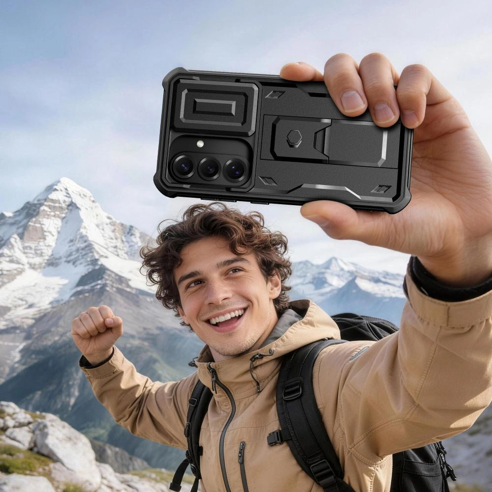 Etui Tech-Protect Kevlar Cam+ na Samsung Galaxy S26 - czarne – zdjęcie 7