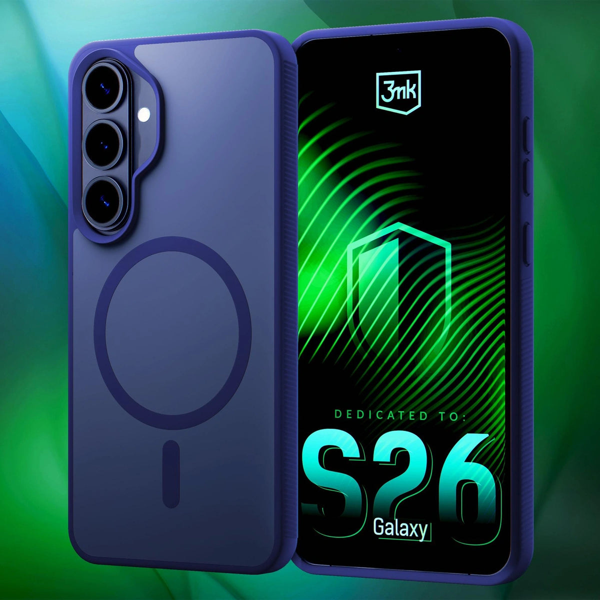 Etui 3mk Smoke MagCase na Samsung Galaxy S26+ - granatowe – zdjęcie 10