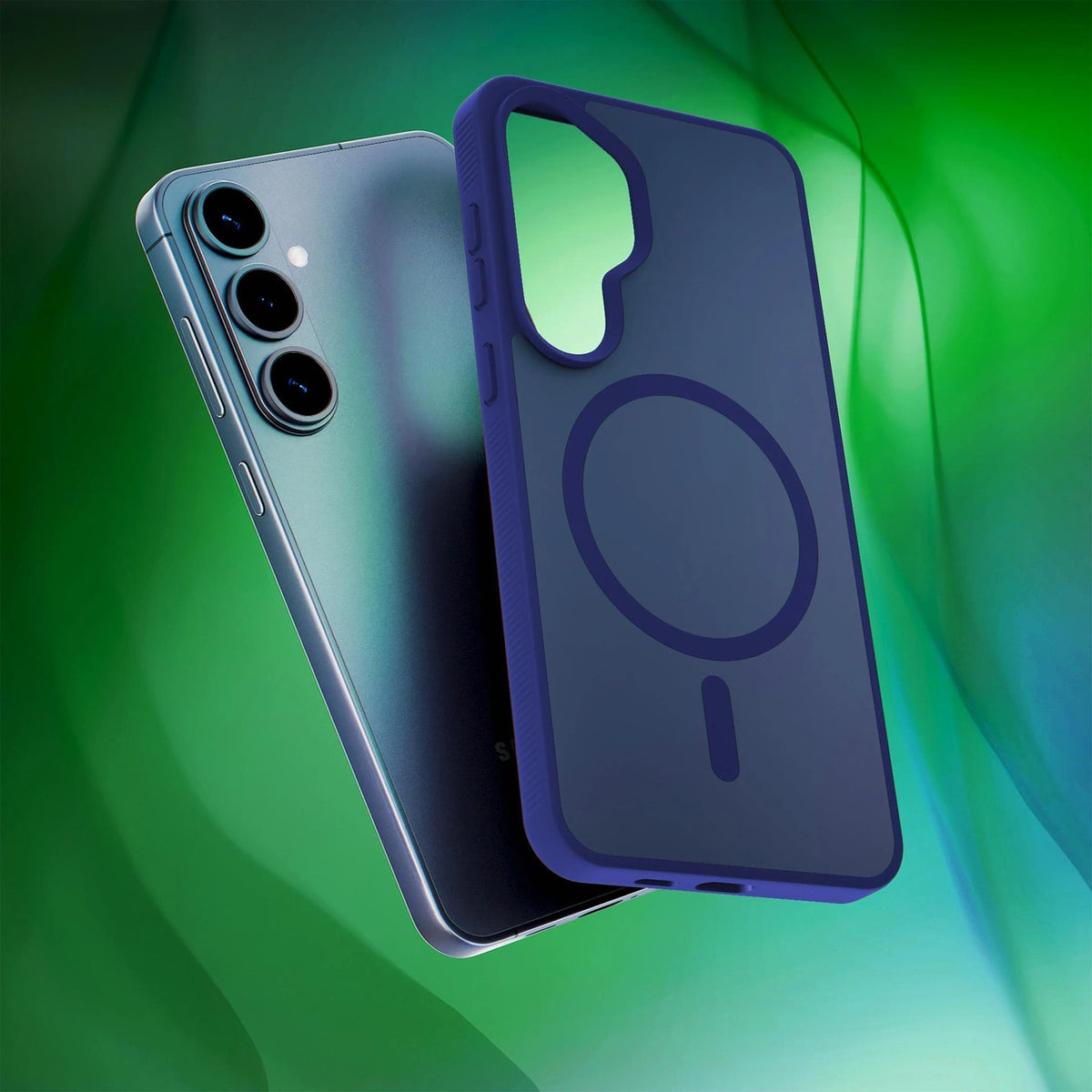 Etui 3mk Smoke MagCase na Samsung Galaxy S26+ - granatowe – zdjęcie 12
