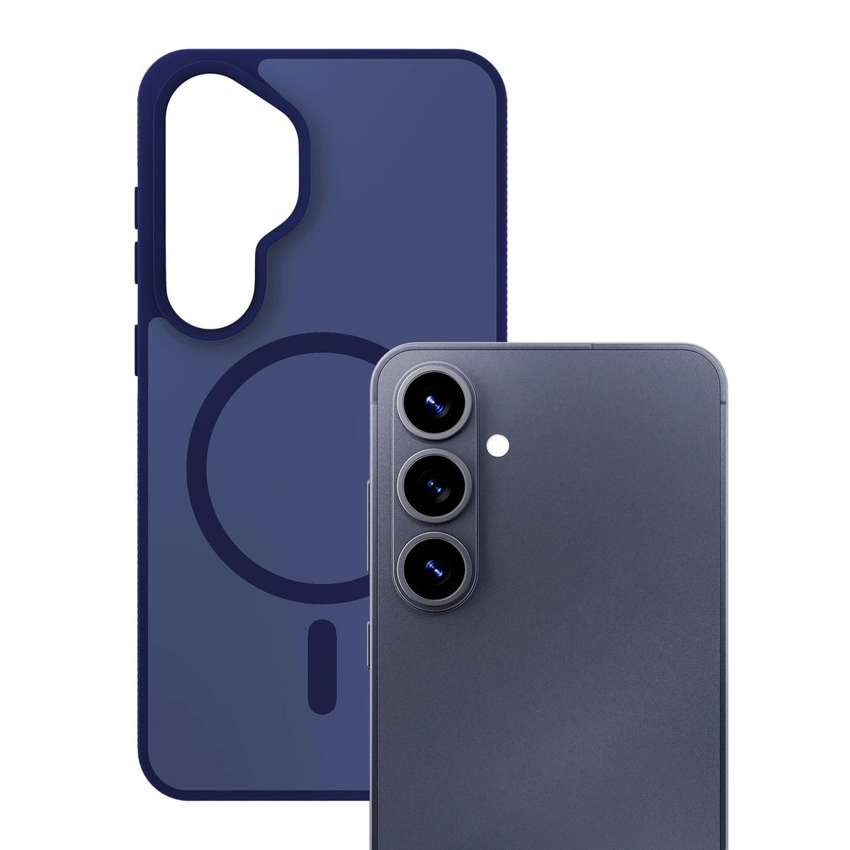 Etui 3mk Smoke MagCase na Samsung Galaxy S26+ - granatowe – zdjęcie 7