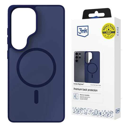 Samsung Galaxy S26 Ultra - 3mk Smoke MagCase Blue