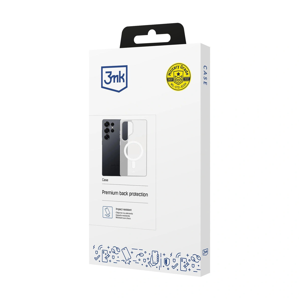Etui 3mk Smoke MagCase na Samsung Galaxy S25 Ultra - białe-półprzezroczyste – zdjęcie 8