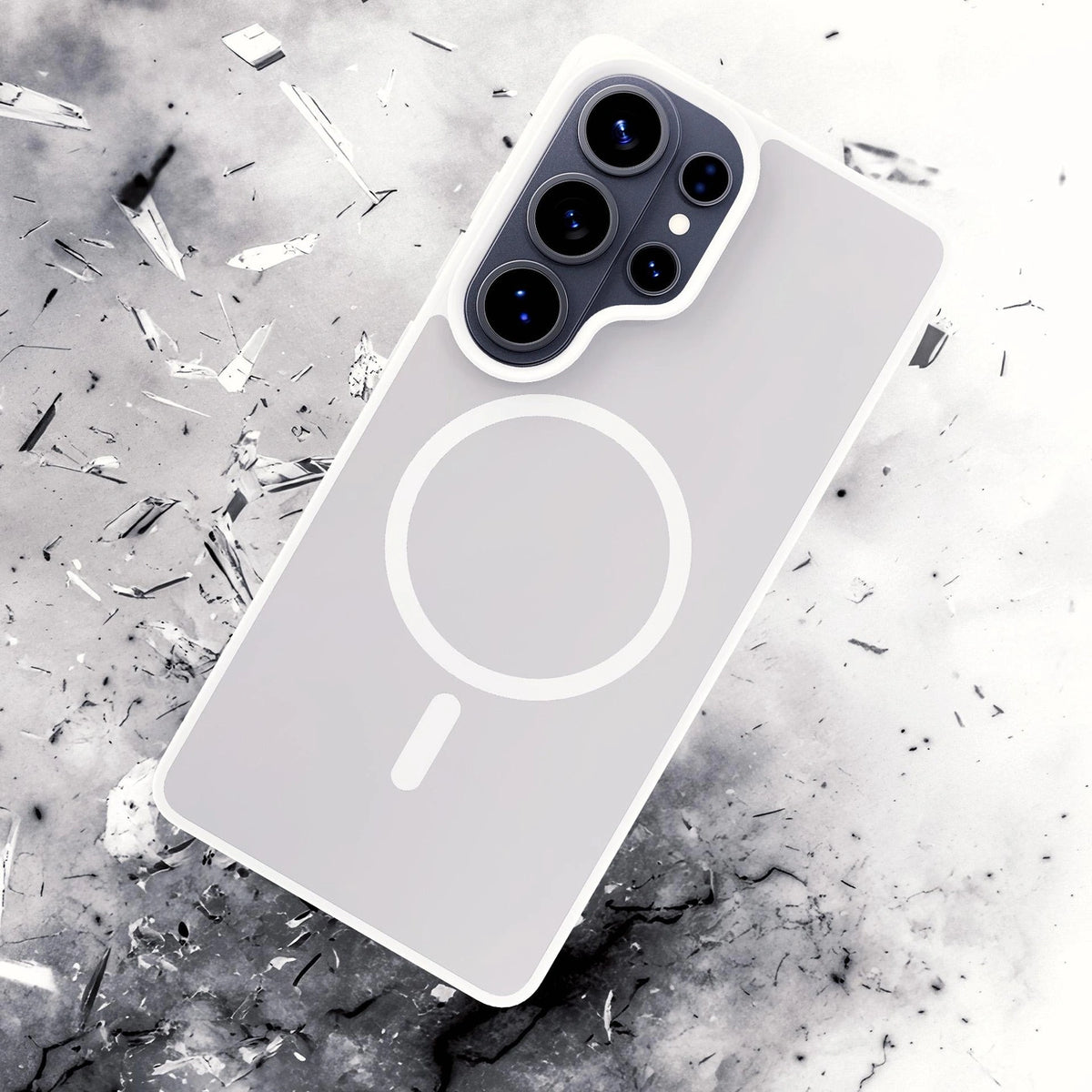 Etui 3mk Smoke MagCase na Samsung Galaxy S26 Ultra - białe – zdjęcie 6