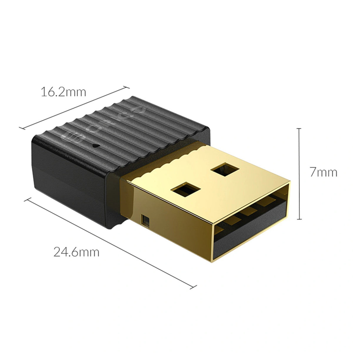 Adapter Orico BTA-53 Bluetooth 5.3 USB-A - czarny – zdjęcie 4