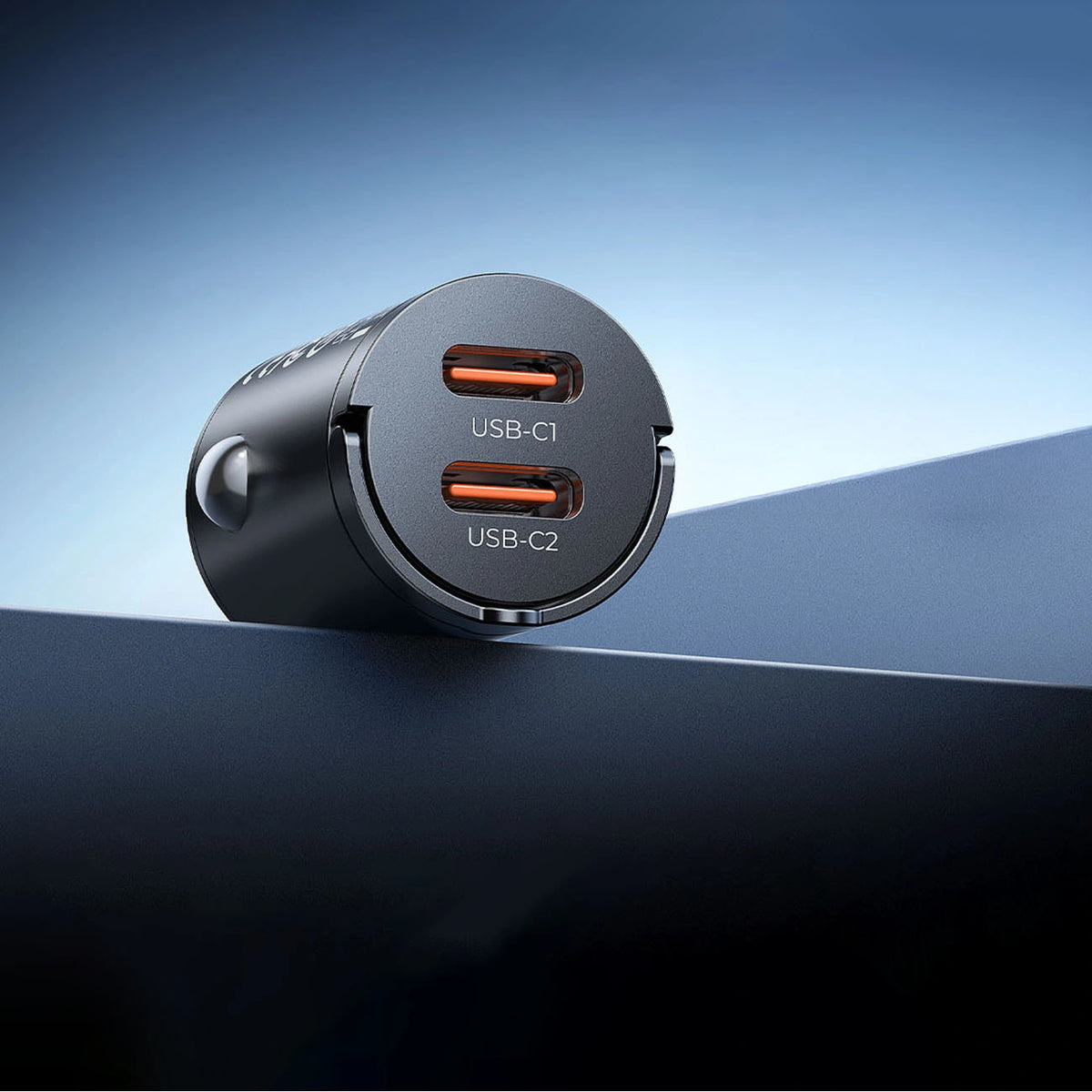 Ładowarka samochodowa Orico MiniRing 30W 2x USB-C - czarna – zdjęcie 5