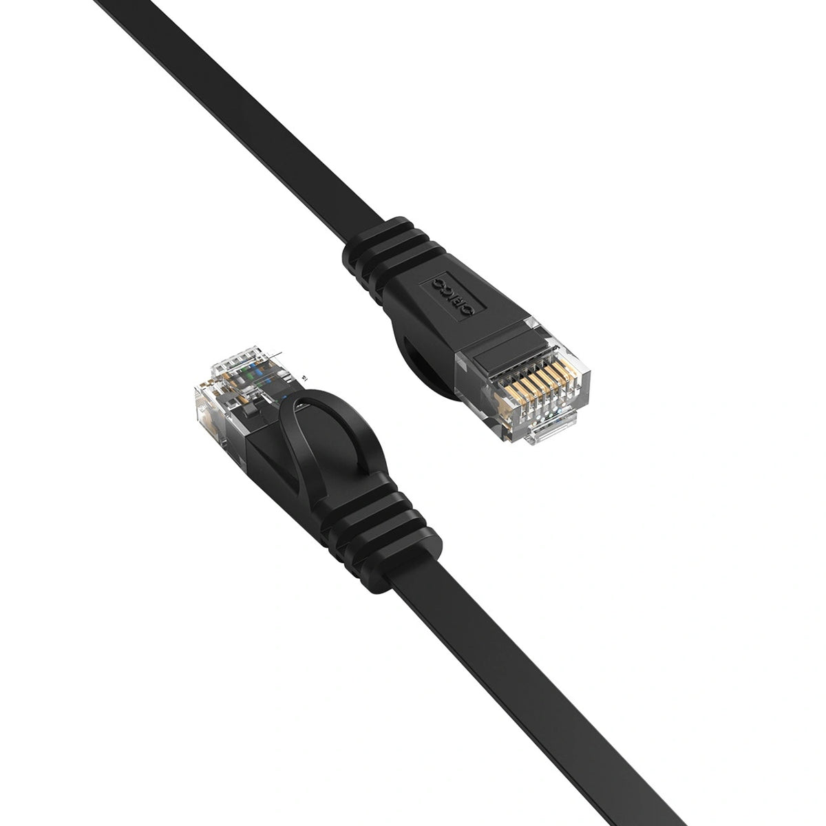 Kabel sieciowy Ethernet Orico PUG-C6B CAT6 1000Mbps RJ45 - czarny – zdjęcie 3
