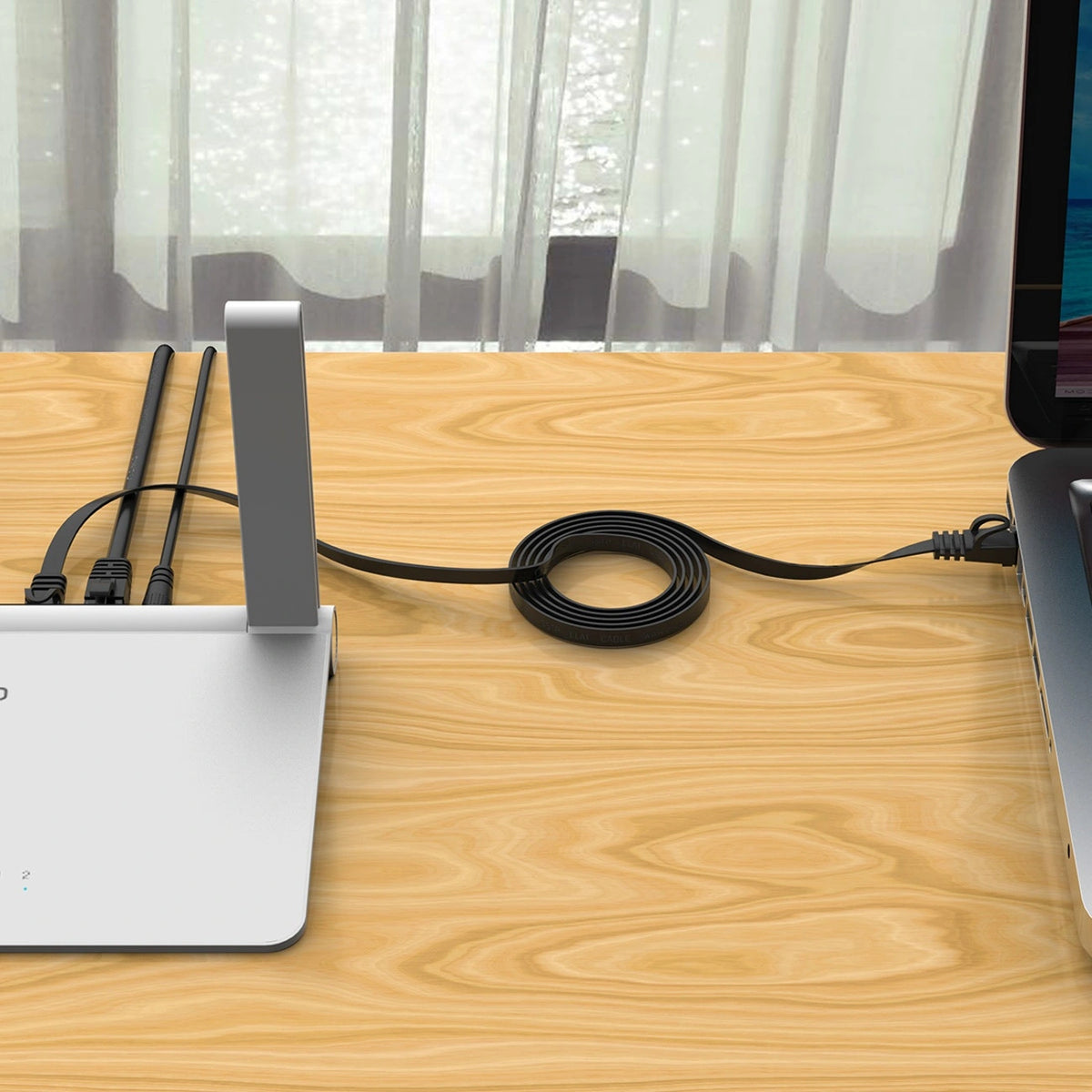 Kabel sieciowy Ethernet Orico PUG-C6B CAT6 1000Mbps RJ45 - czarny – zdjęcie 8