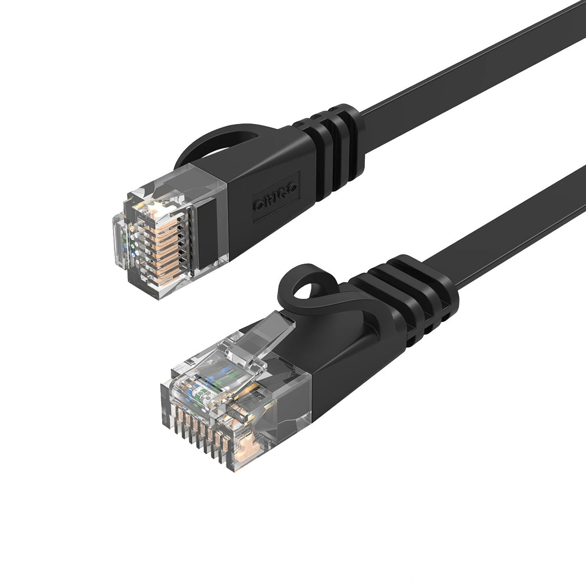 Kabel sieciowy Ethernet Orico PUG-C6B CAT6 1000Mbps RJ45 - czarny