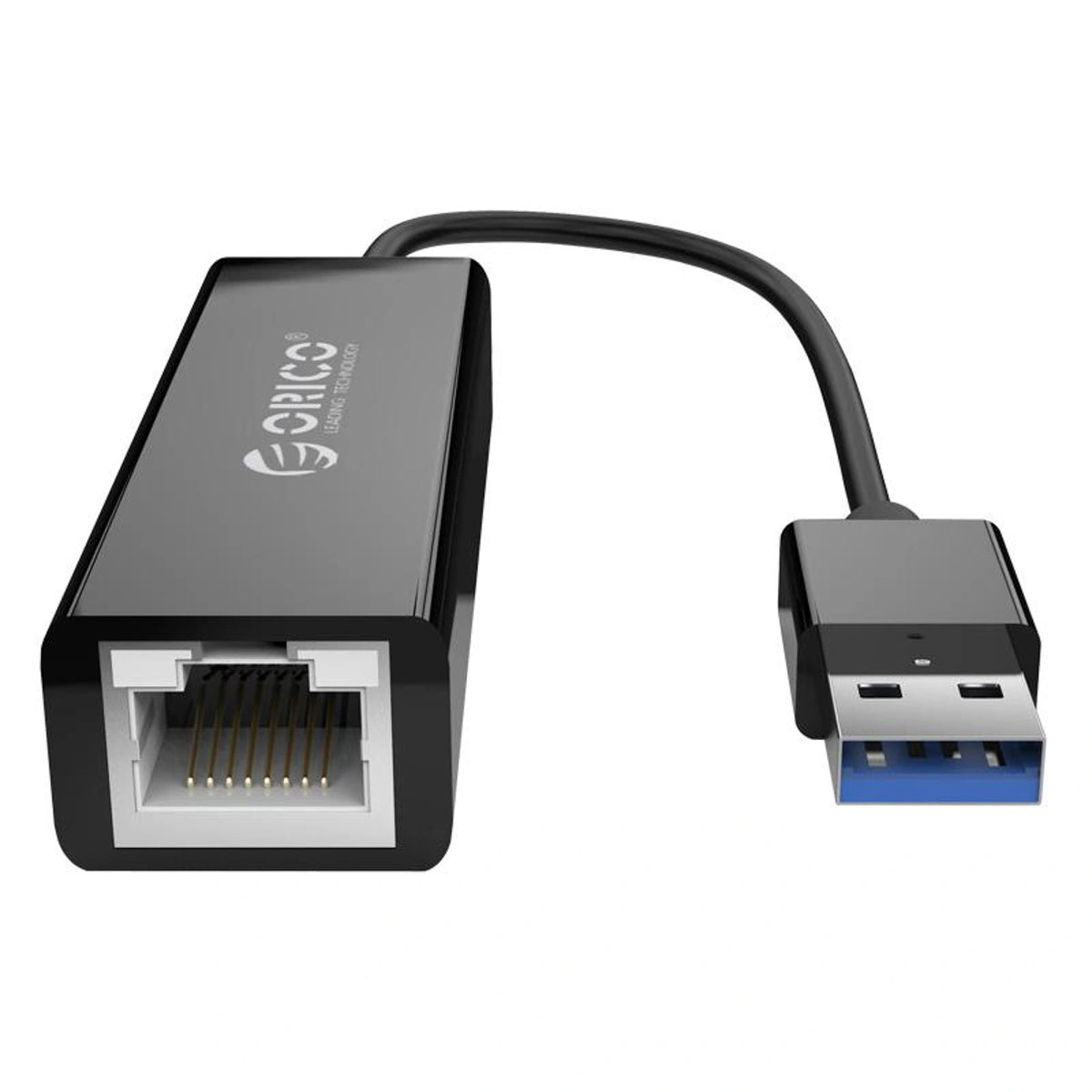 Zewnętrzna karta sieciowa Orico UTJ-U3 1 Gigabit USB-A 3.0 - czarna – zdjęcie 5