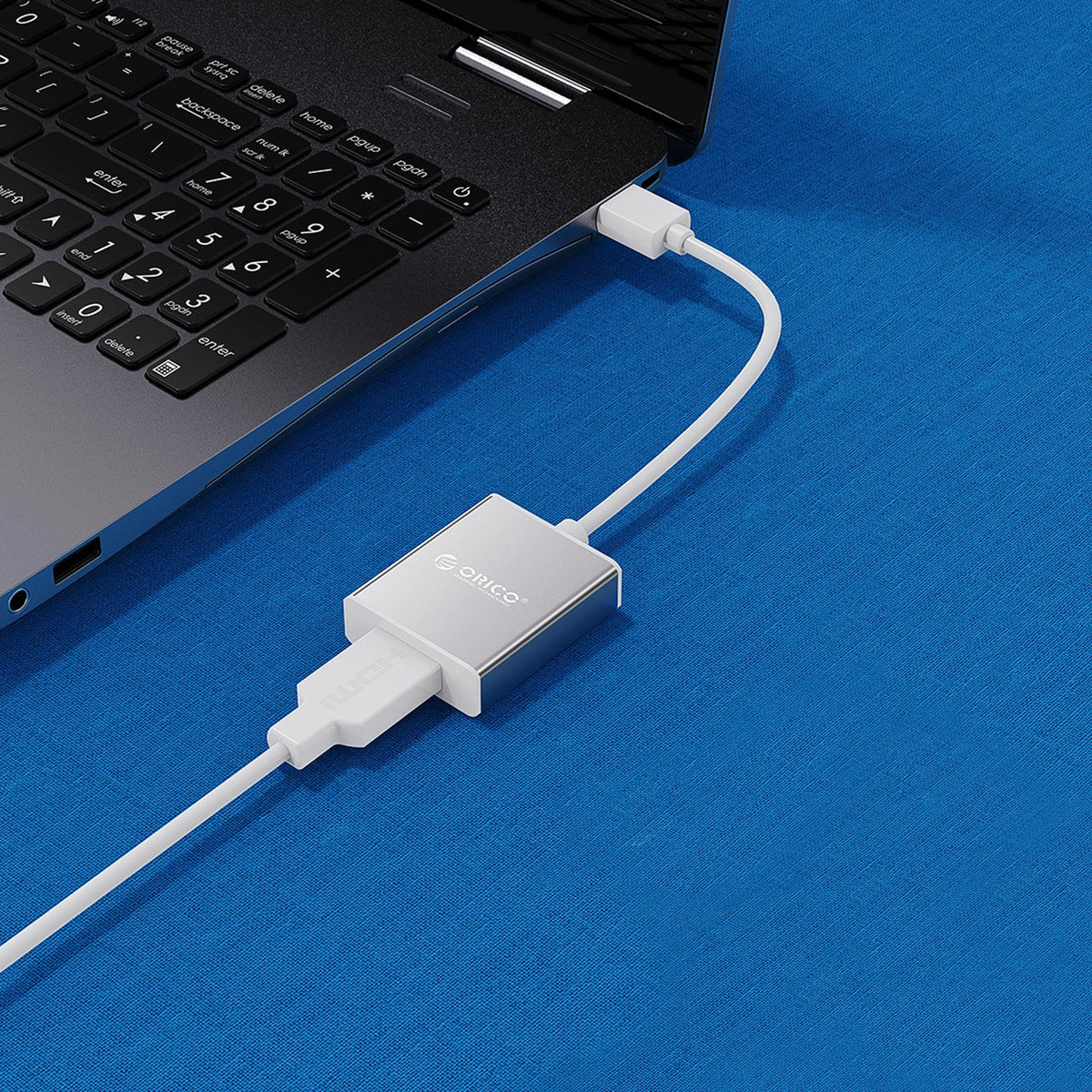 Adapter Orico UTH USB-A 3.0 do HDMI - srebrny – zdjęcie 6