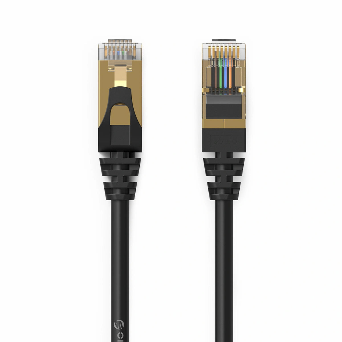 Kabel sieciowy Ethernet Orico PUG-C7 CAT7 10Gbps RJ45 internetowy - czarny