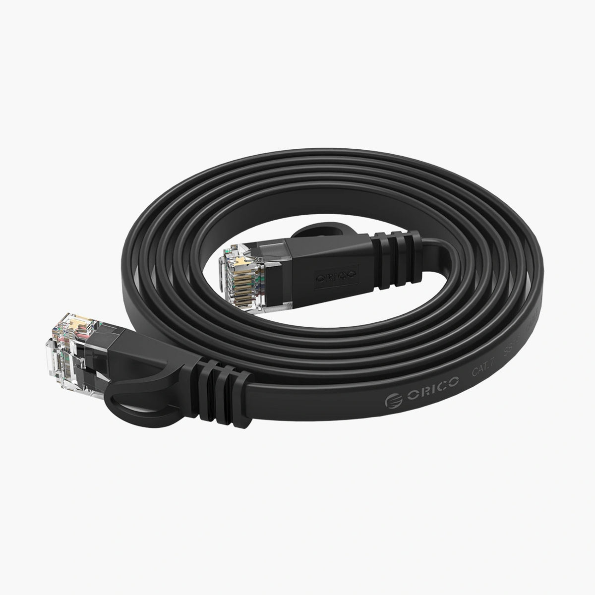 Kabel sieciowy Ethernet Orico PUG-C7B CAT7 10Gbps RJ45 - czarny – zdjęcie 6