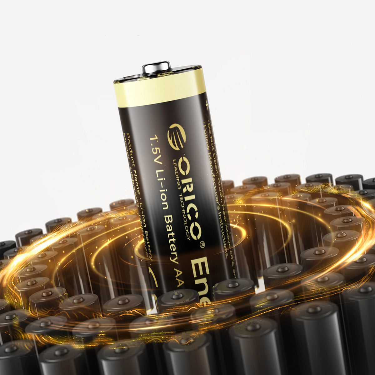 Bateria litowa Orico Ener-G EG5C 1,5 V 2100mWh akumulator AA USB-C 2 szt. – zdjęcie 4