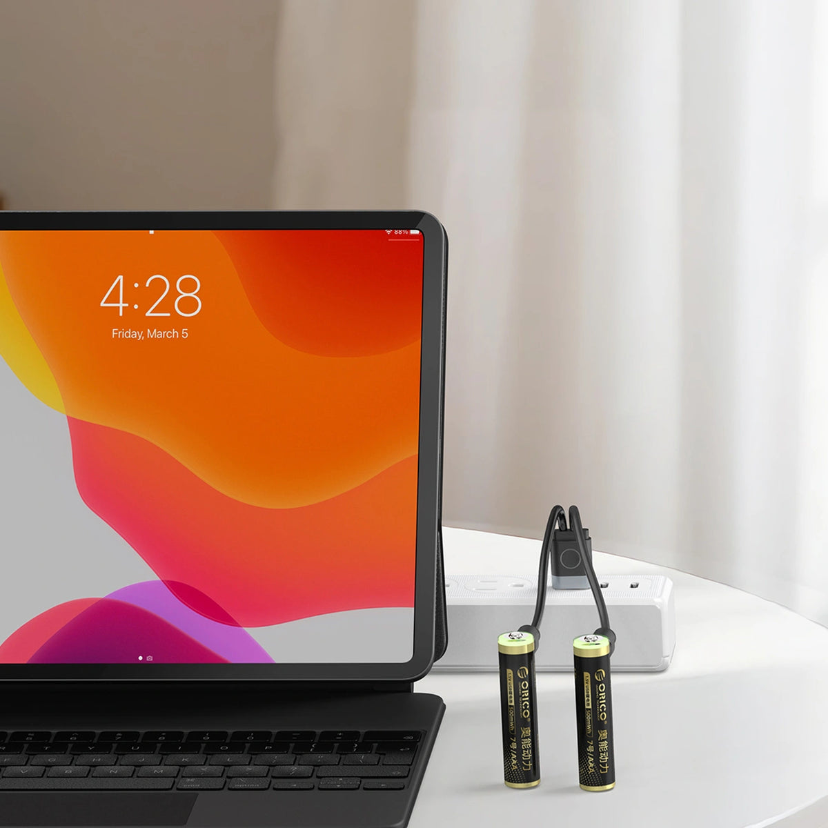Bateria litowa Orico Ener-G EG7C 1,5 V 500mWh akumulator AAA USB-C 2 szt. – zdjęcie 5