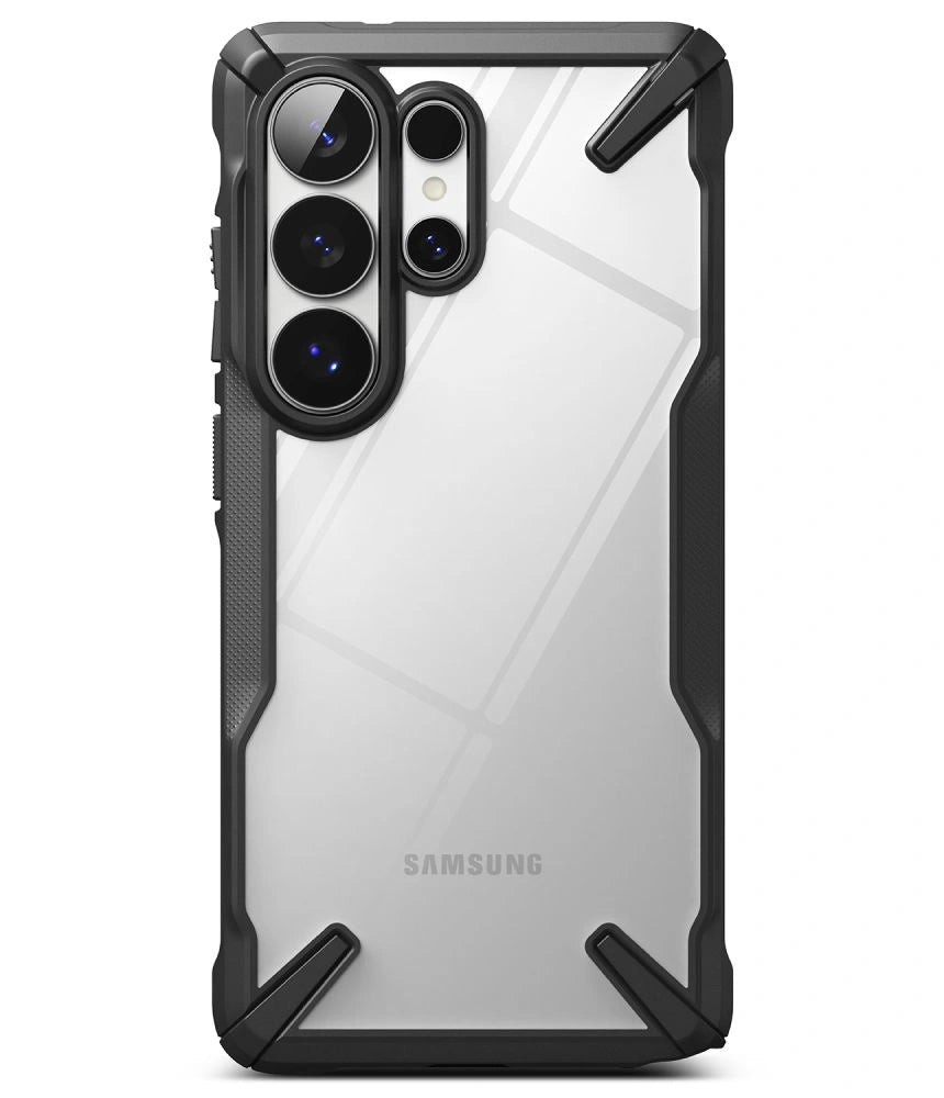 Etui Ringke Fusion X na Samsung Galaxy S26 Ultra - przezroczysto-czarne – zdjęcie 3
