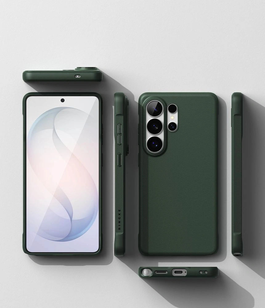 Etui Ringke Onyx na Samsung Galaxy S26 Ultra - zielone – zdjęcie 4