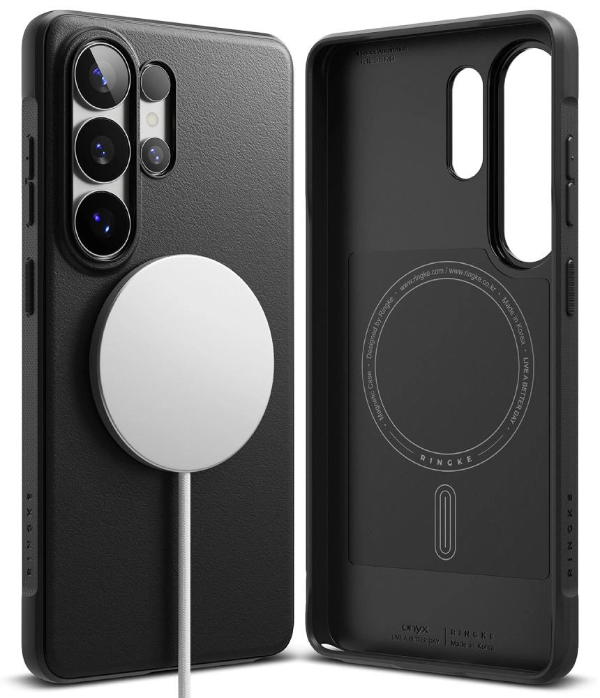 Etui Ringke Onyx Magsafe na Samsung Galaxy S26 Ultra - czarne – zdjęcie 2