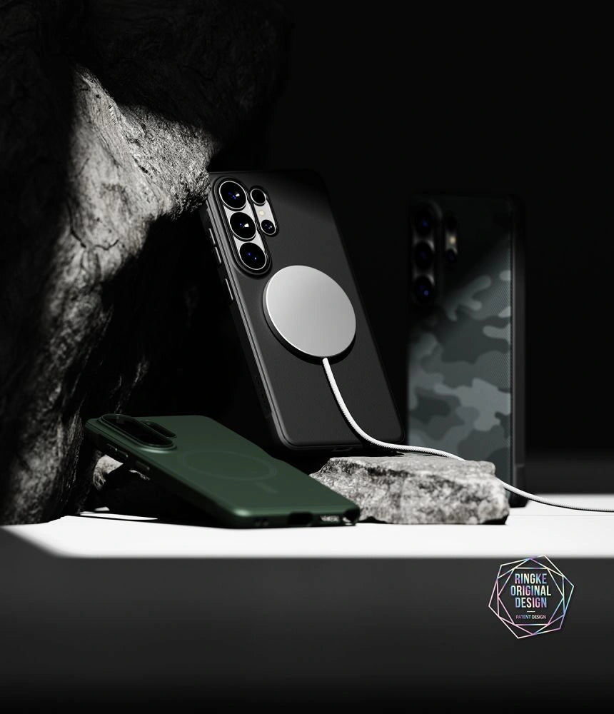 Etui Ringke Onyx Magsafe na Samsung Galaxy S26 Ultra - czarne – zdjęcie 9