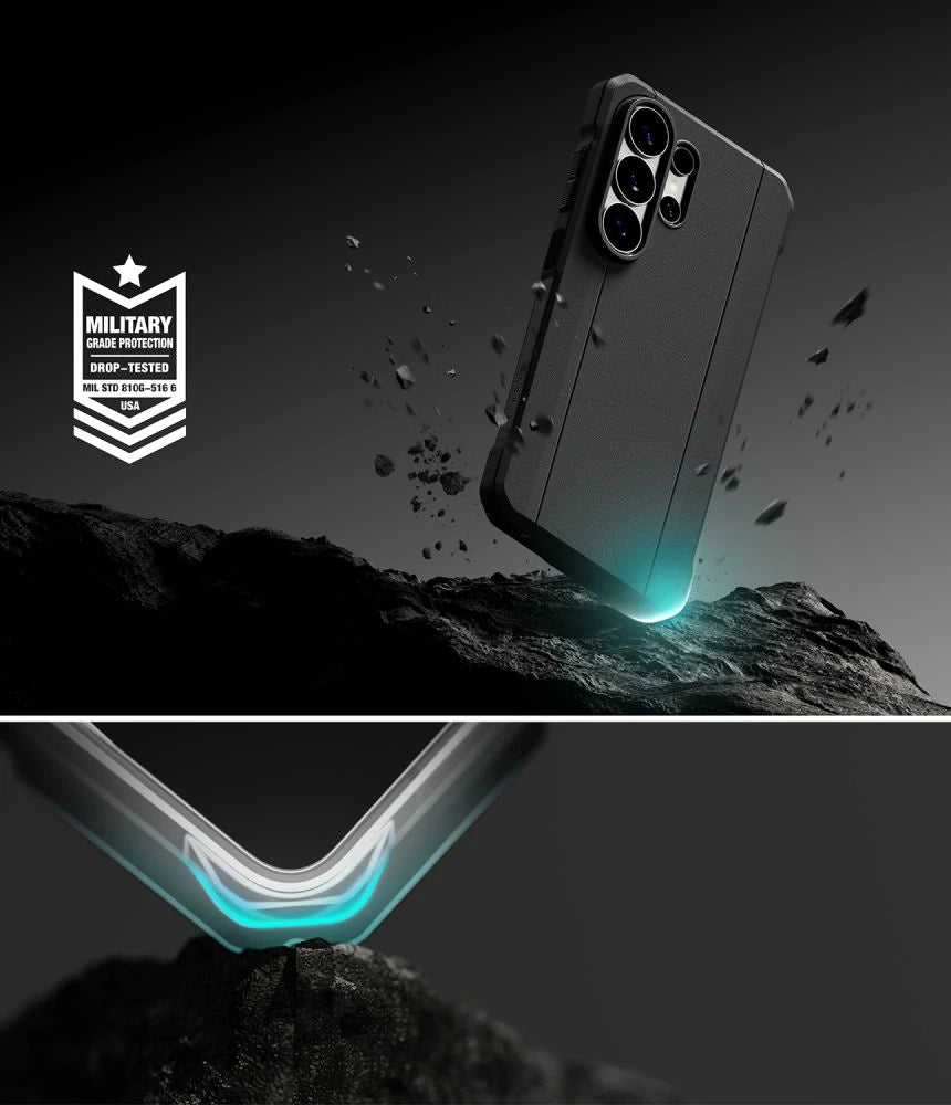 Etui Ringke Onyx Alfa na Samsung Galaxy S26 Ultra - czarne – zdjęcie 7