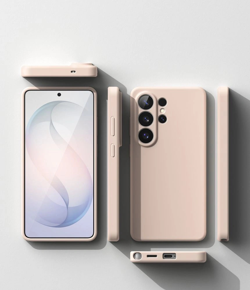 Etui Ringke Silicone MagSafe na Samsung Galaxy S26 Ultra - różowe – zdjęcie 5