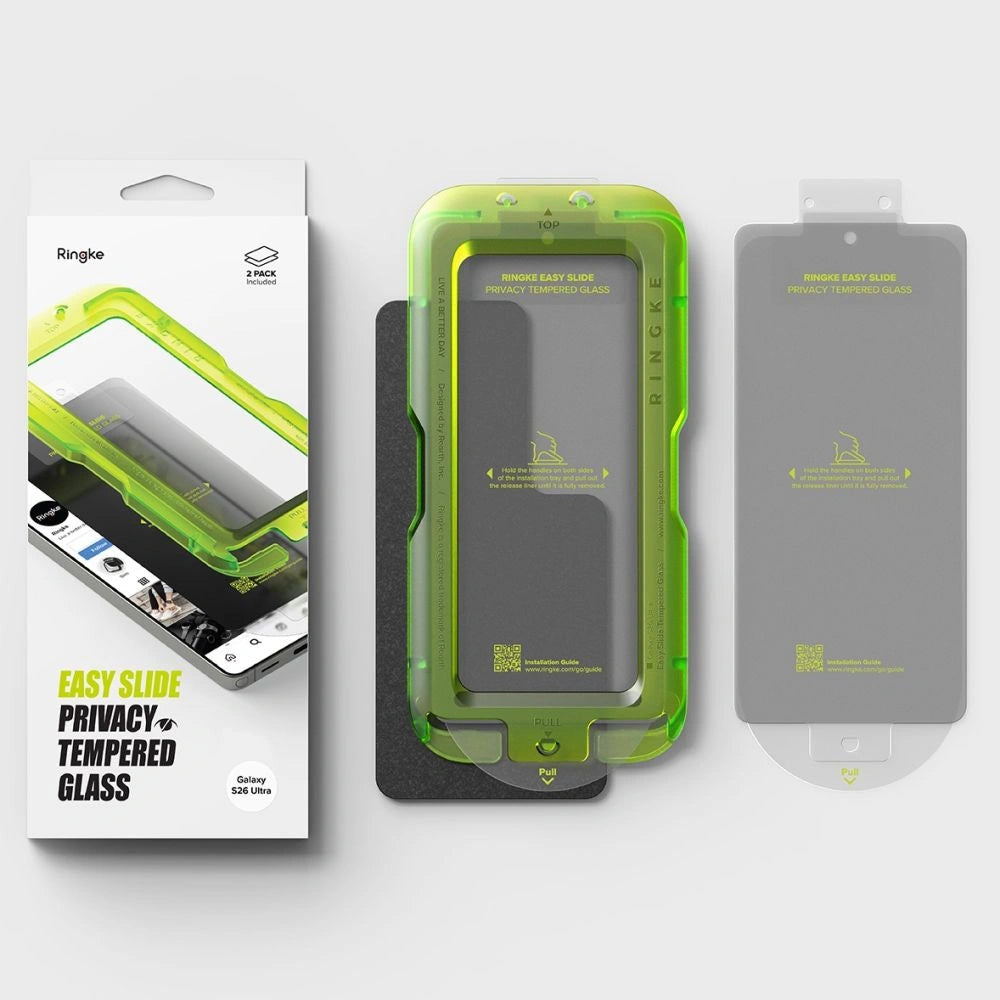 Szkło hartowane Ringke Easy Slide na Samsung Galaxy S26 Ultra – zdjęcie 7