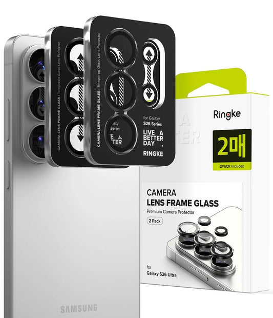 Osłona aparatu Ringke Camera Frame na Samsung Galaxy S26 Ultra - czarna
