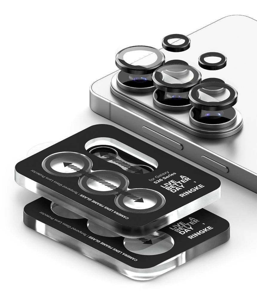 Osłona aparatu Ringke Camera Frame na Samsung Galaxy S26 Ultra - czarna – zdjęcie 4