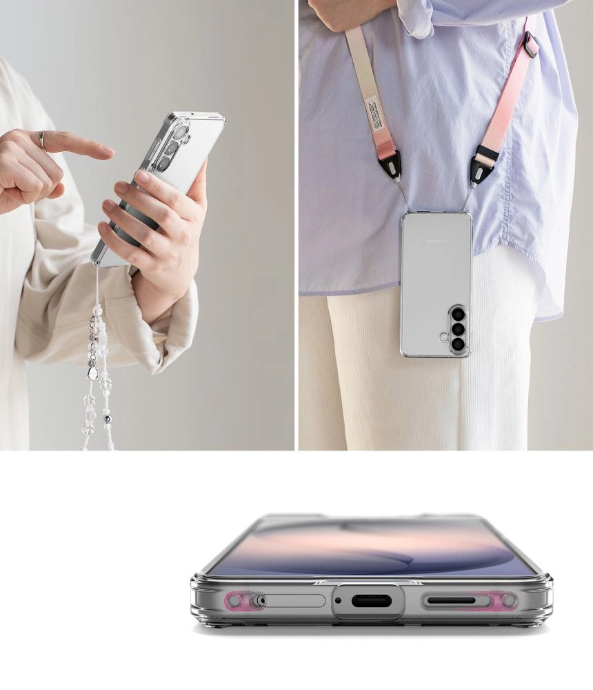 Etui Ringke Fusion na Samsung Galaxy S26+ - przezroczyste – zdjęcie 7