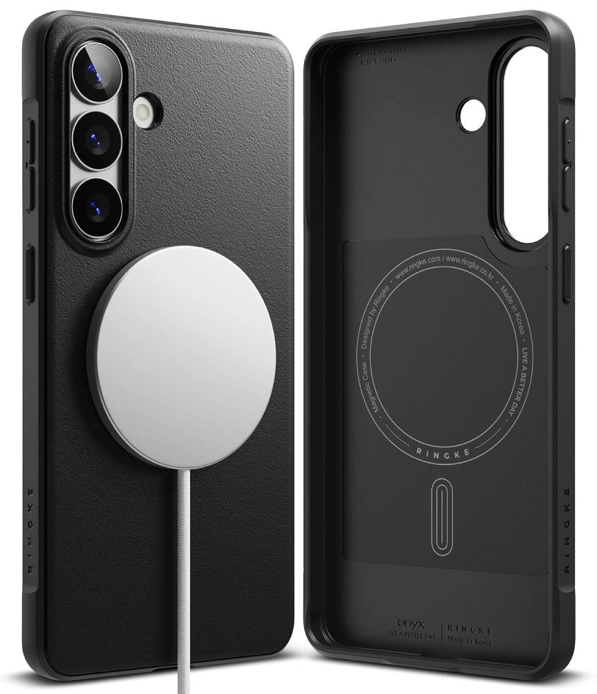 Etui Ringke Onyx Magsafe na Samsung Galaxy S26+ - czarne – zdjęcie 2