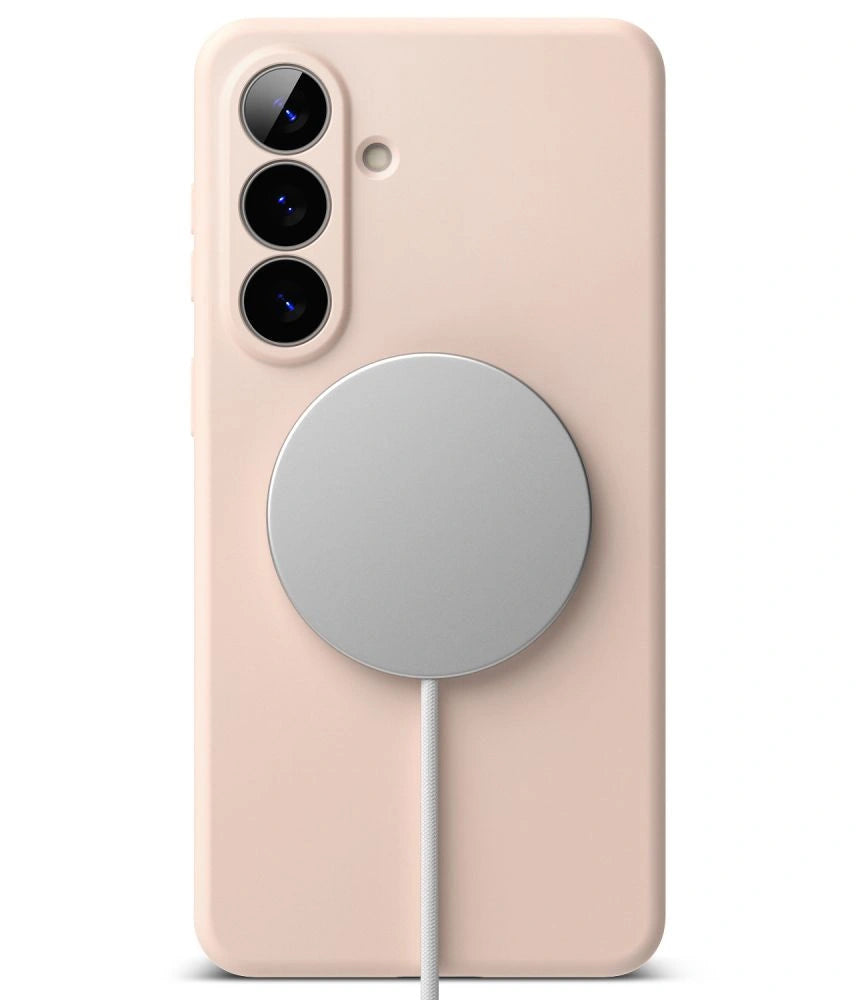 Etui Ringke Silicone MagSafe na Samsung Galaxy S26+ - różowe – zdjęcie 4