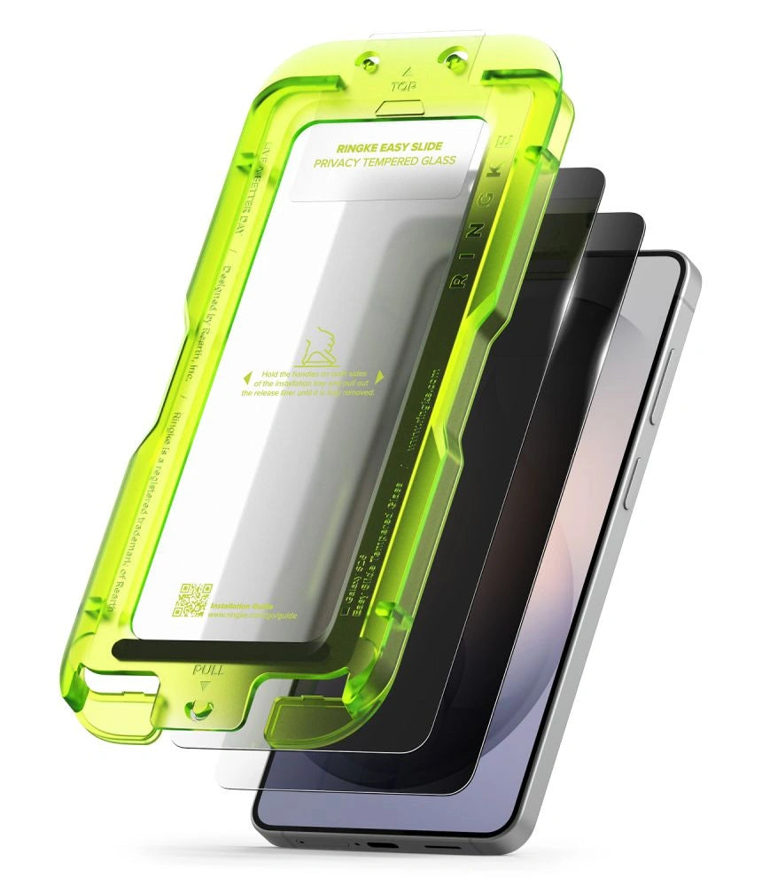 Szkło hartowane Ringke Easy Slide Privacy 2-Pack na Samsung Galaxy S26+ – zdjęcie 2
