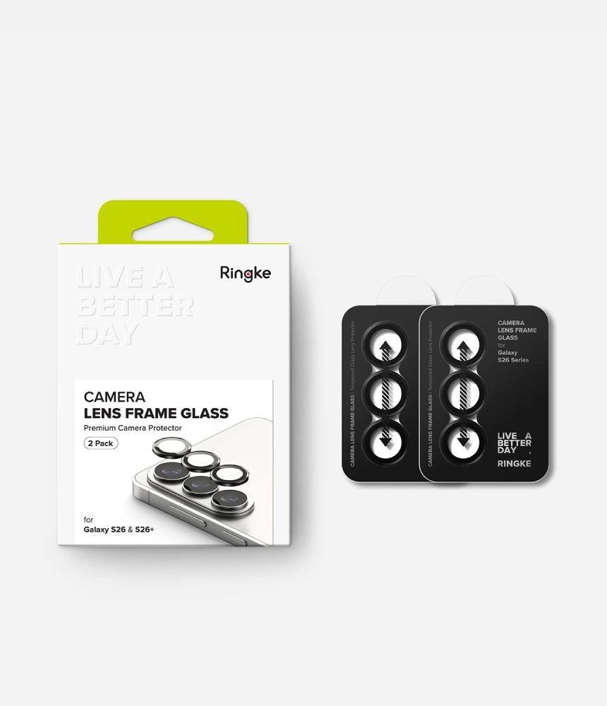 Osłona aparatu Ringke Camera Frame na Samsung Galaxy S26 / S26+ - czarna – zdjęcie 7