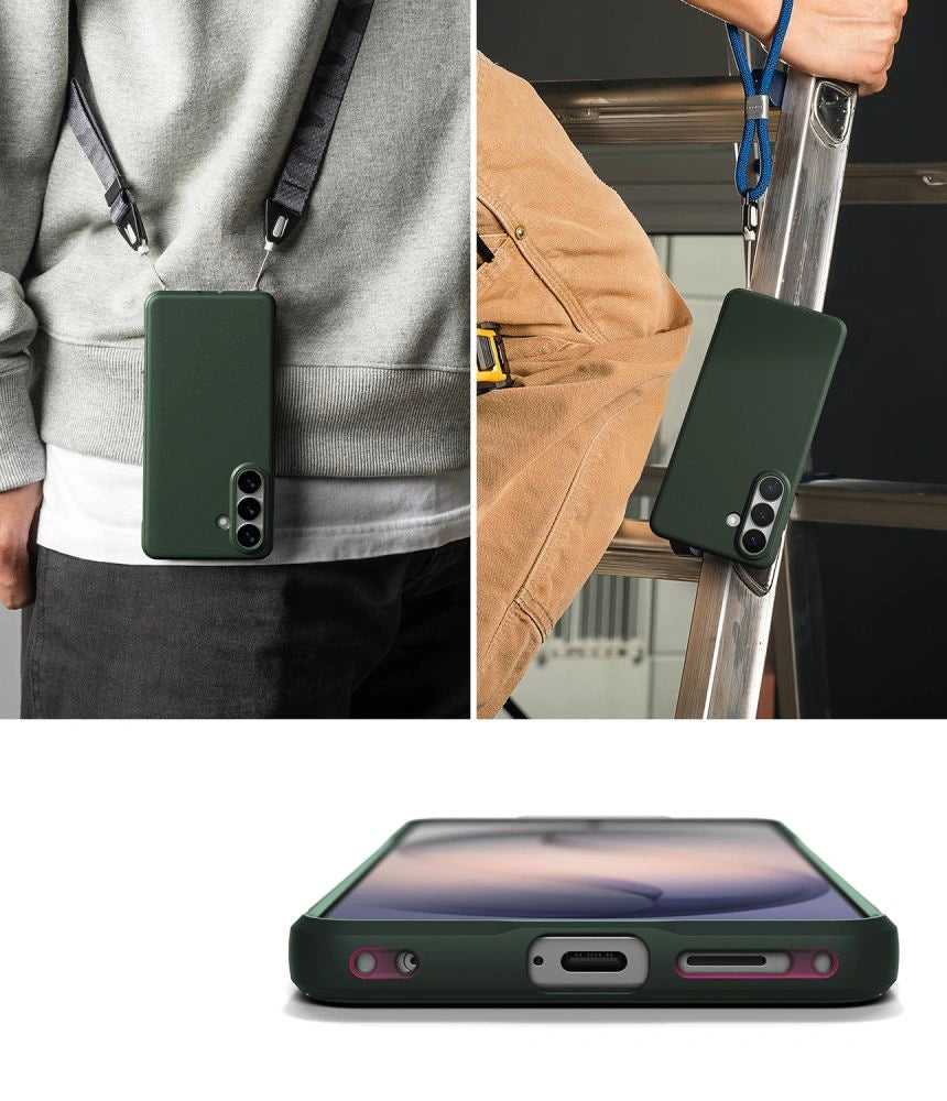 Etui Ringke Onyx na Samsung Galaxy S26 - zielone – zdjęcie 6