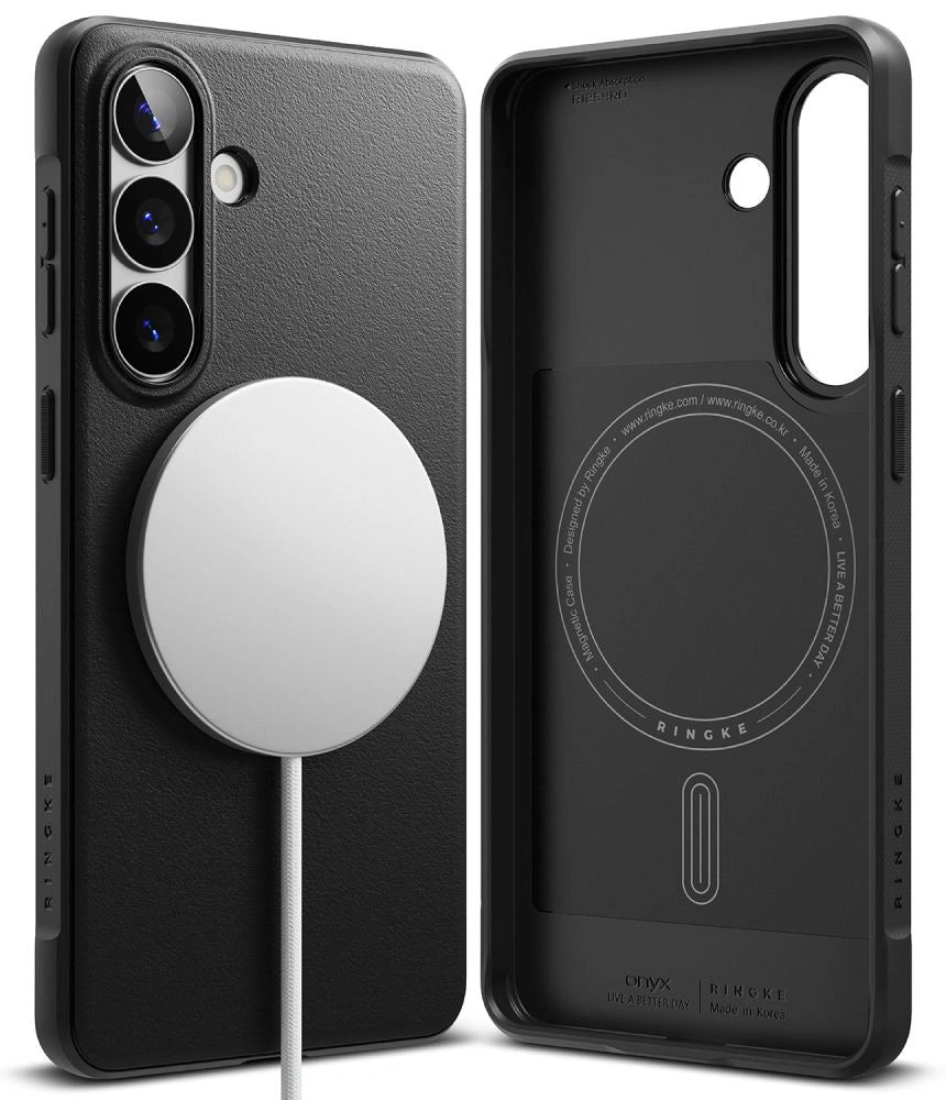 Etui Ringke Onyx Magsafe na Samsung Galaxy S26 - czarne – zdjęcie 2
