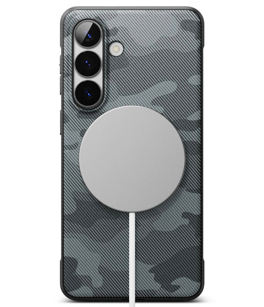 Etui Ringke Onyx Magsafe na Samsung Galaxy S26 - szaro-czarne – zdjęcie 3