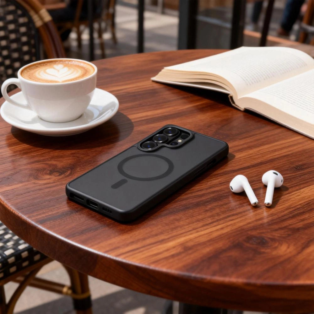 Etui Tech-Protect MagCam na Samsung Galaxy S26 Ultra - czarno-matowe – zdjęcie 7
