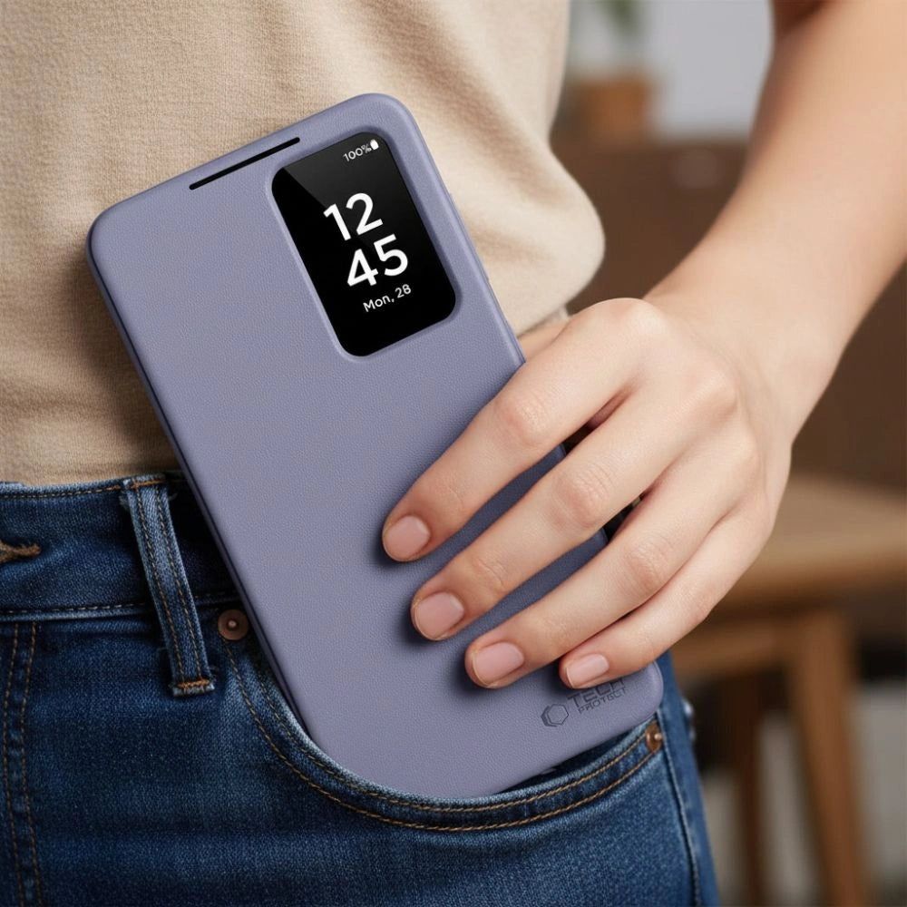 Etui Tech-Protect Smart Wallet na Samsung Galaxy S26 - fioletowe – zdjęcie 4