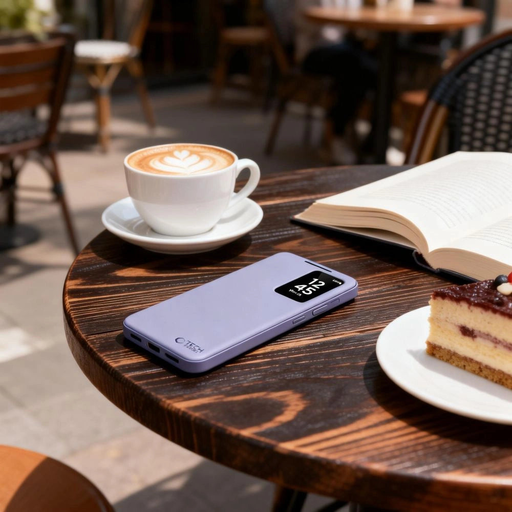 Etui Tech-Protect Smart Wallet na Samsung Galaxy S26 - fioletowe – zdjęcie 6