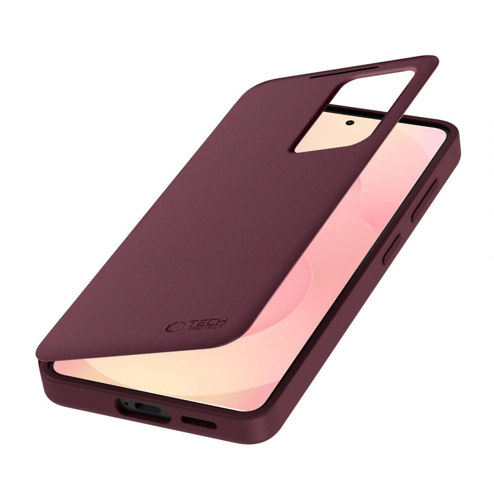 Etui Tech-Protect Smart Wallet na Samsung Galaxy S26 - bordowe – zdjęcie 3