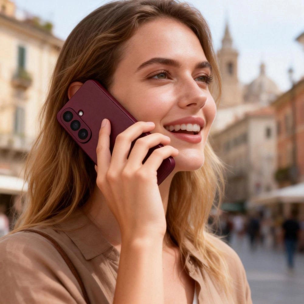 Etui Tech-Protect Smart Wallet na Samsung Galaxy S26 - bordowe – zdjęcie 7