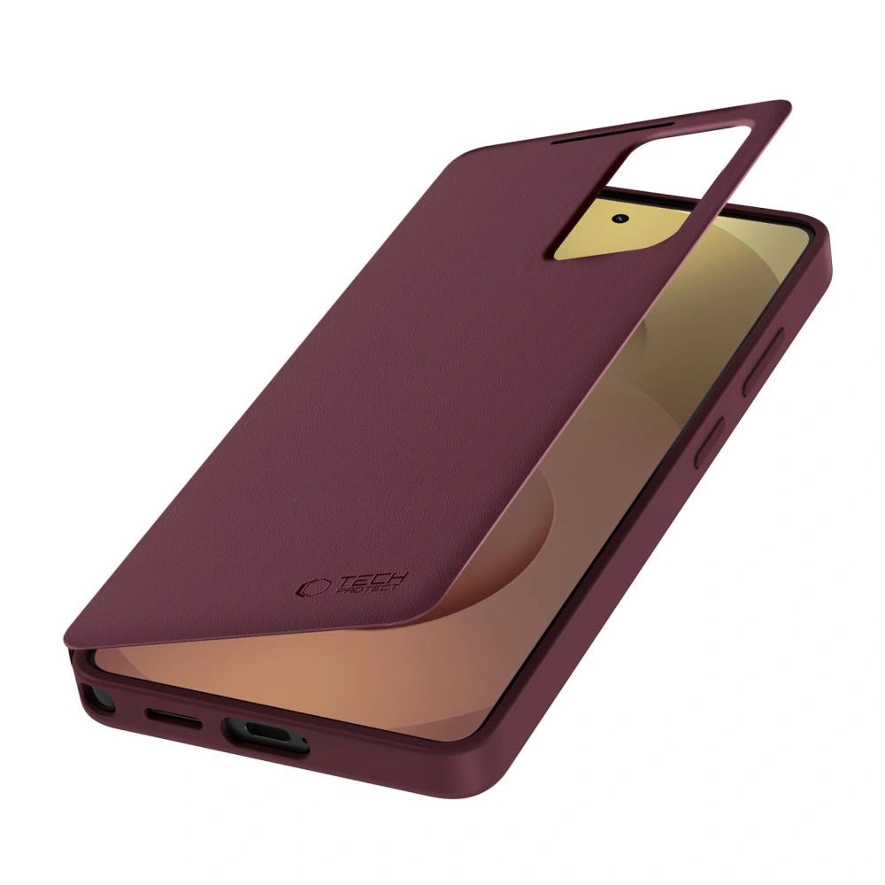 Etui Tech-Protect Smart Wallet na Samsung Galaxy S26 Ultra - bordowe – zdjęcie 3