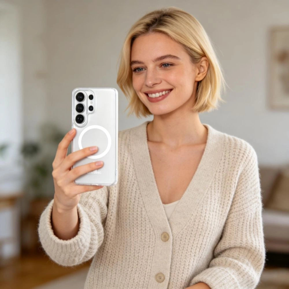 Etui Tech-Protect na Samsung Galaxy S26 Ultra - przezroczysto-matowe – zdjęcie 4