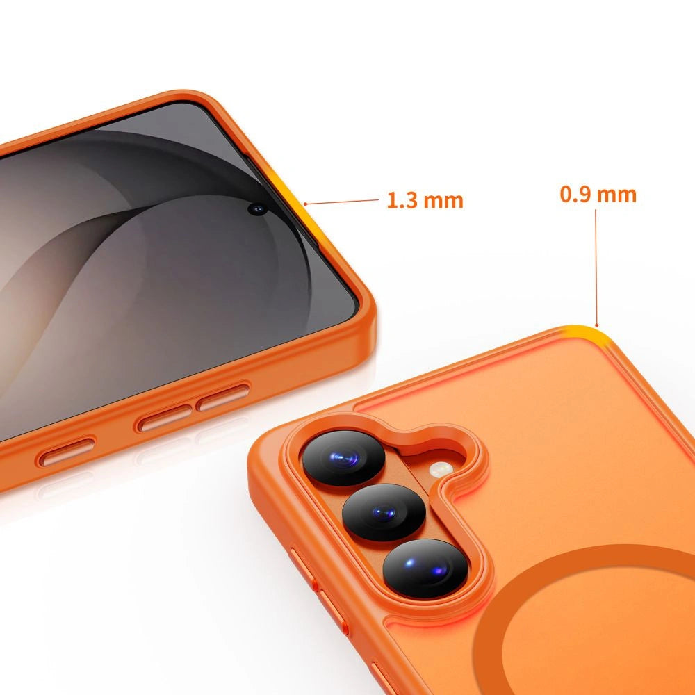 Etui Tech-Protect Magmat na Samsung Galaxy S26 - pomarańczowo-matowe – zdjęcie 5