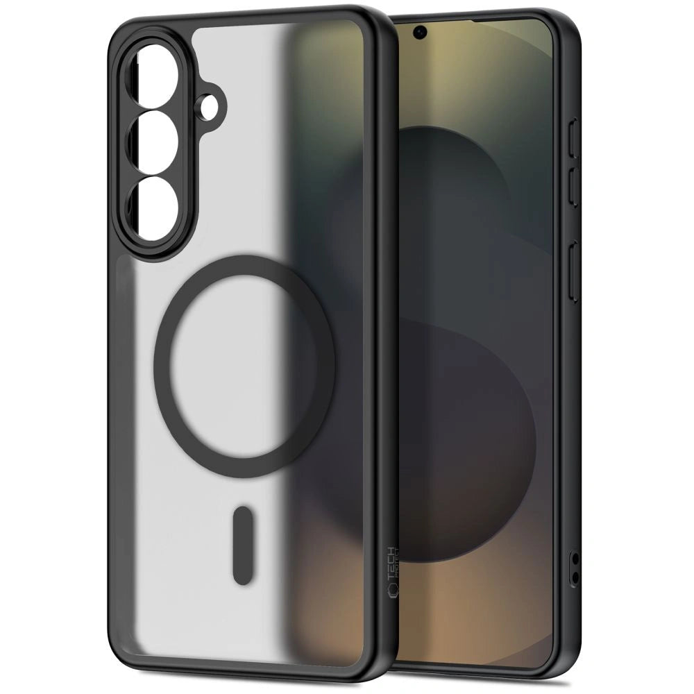 Etui Tech-Protect BasicMag na Samsung Galaxy S26 - przezroczysto-czarne – zdjęcie 2