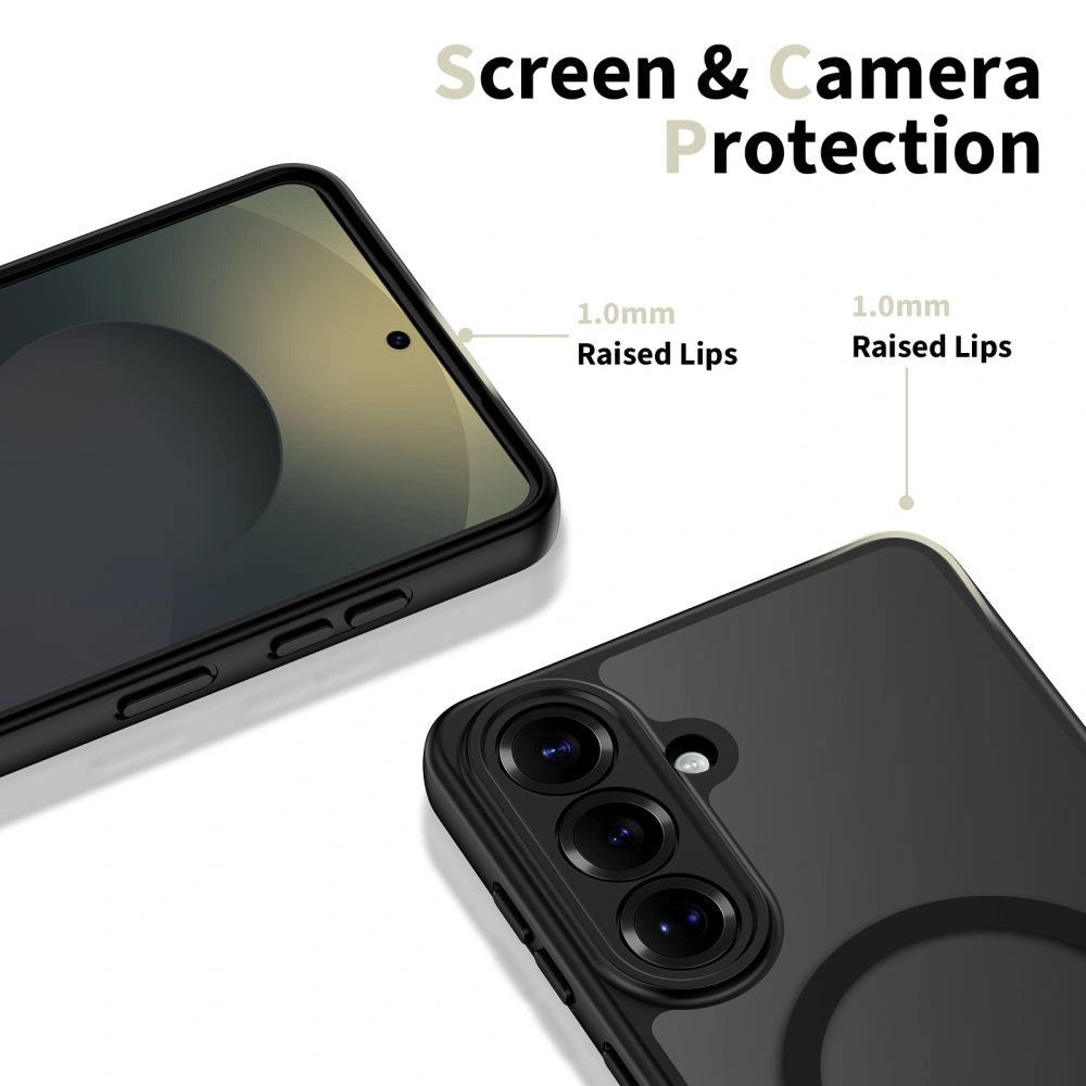 Etui Tech-Protect BasicMag na Samsung Galaxy S26 - przezroczysto-czarne – zdjęcie 4