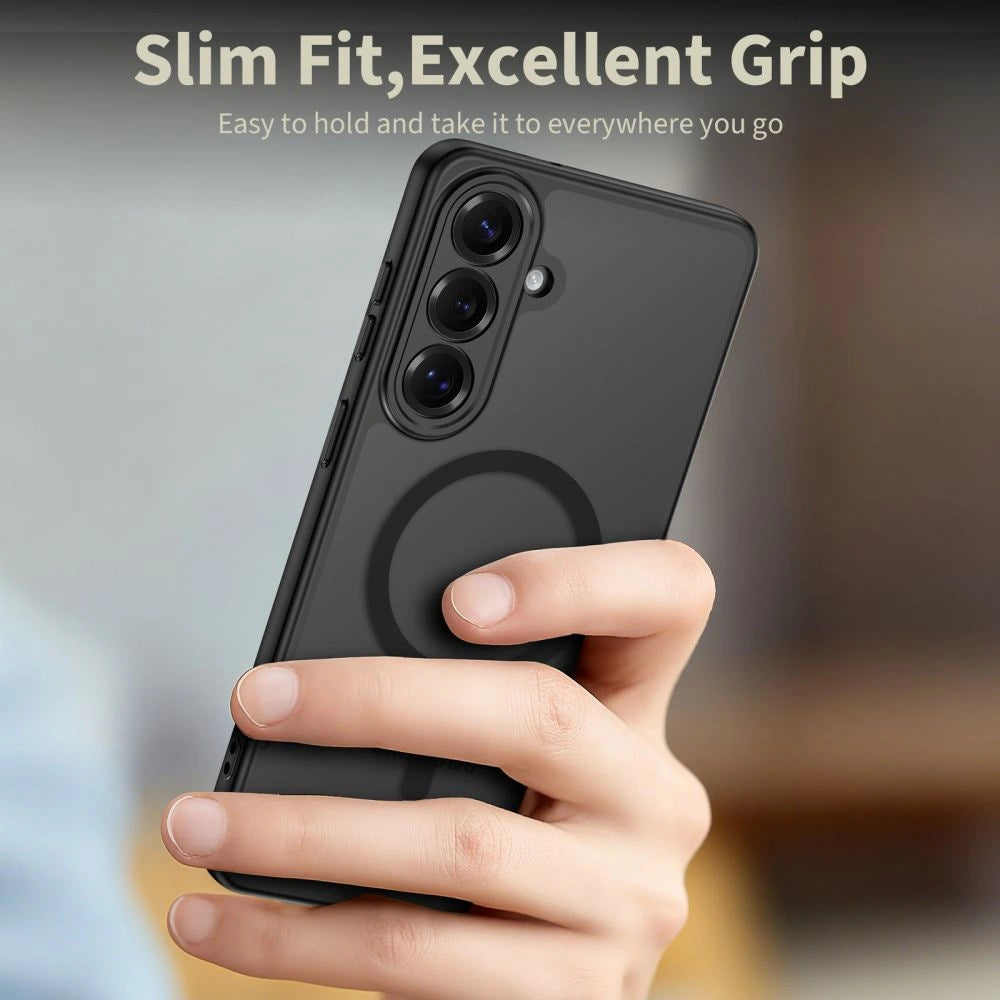 Etui Tech-Protect BasicMag na Samsung Galaxy S26 - przezroczysto-czarne – zdjęcie 5