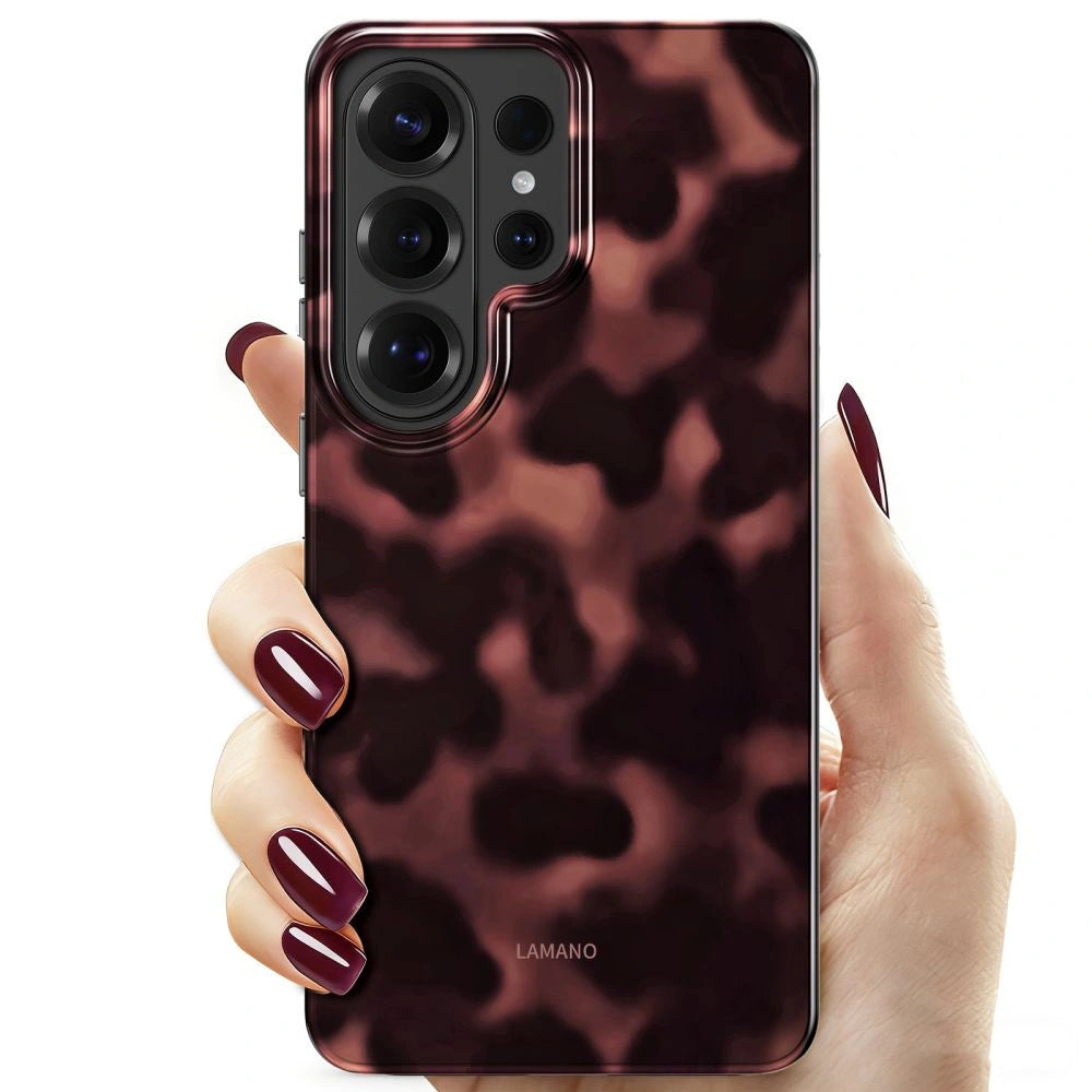 Etui Tech-Protect Lamano na Samsung Galaxy S26 Ultra - brązowo-czarne – zdjęcie 3