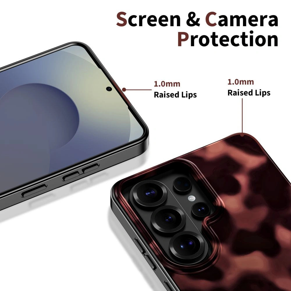Etui Tech-Protect Lamano na Samsung Galaxy S26 Ultra - brązowo-czarne – zdjęcie 4