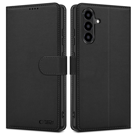 Etui Tech-Protect Wallet na Samsung Galaxy A57 5G - czarne