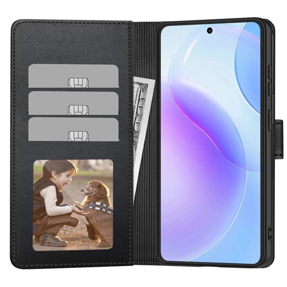Etui Tech-Protect Wallet na Samsung Galaxy A57 5G - czarne – zdjęcie 2